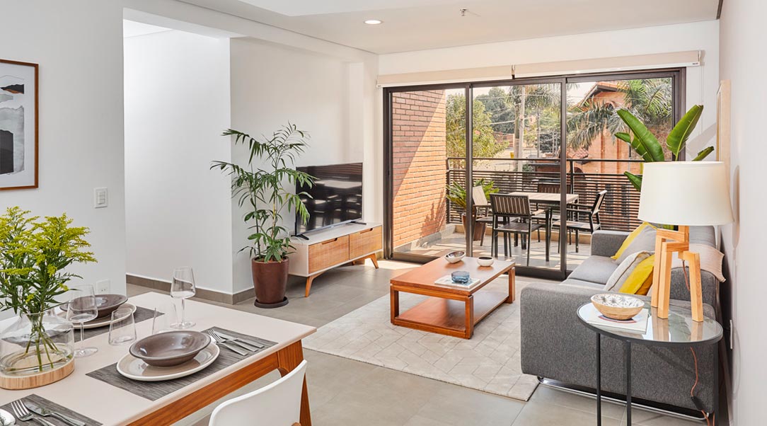 Depto. 2 dorm. - Sala